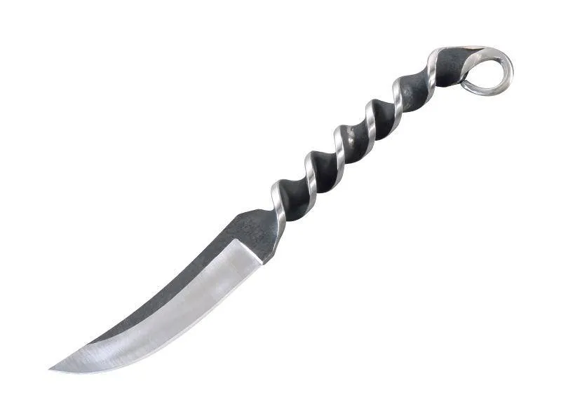 Herbertz POIGNARD HERBERTZ TORSADE 10 CM INOX + ETUI