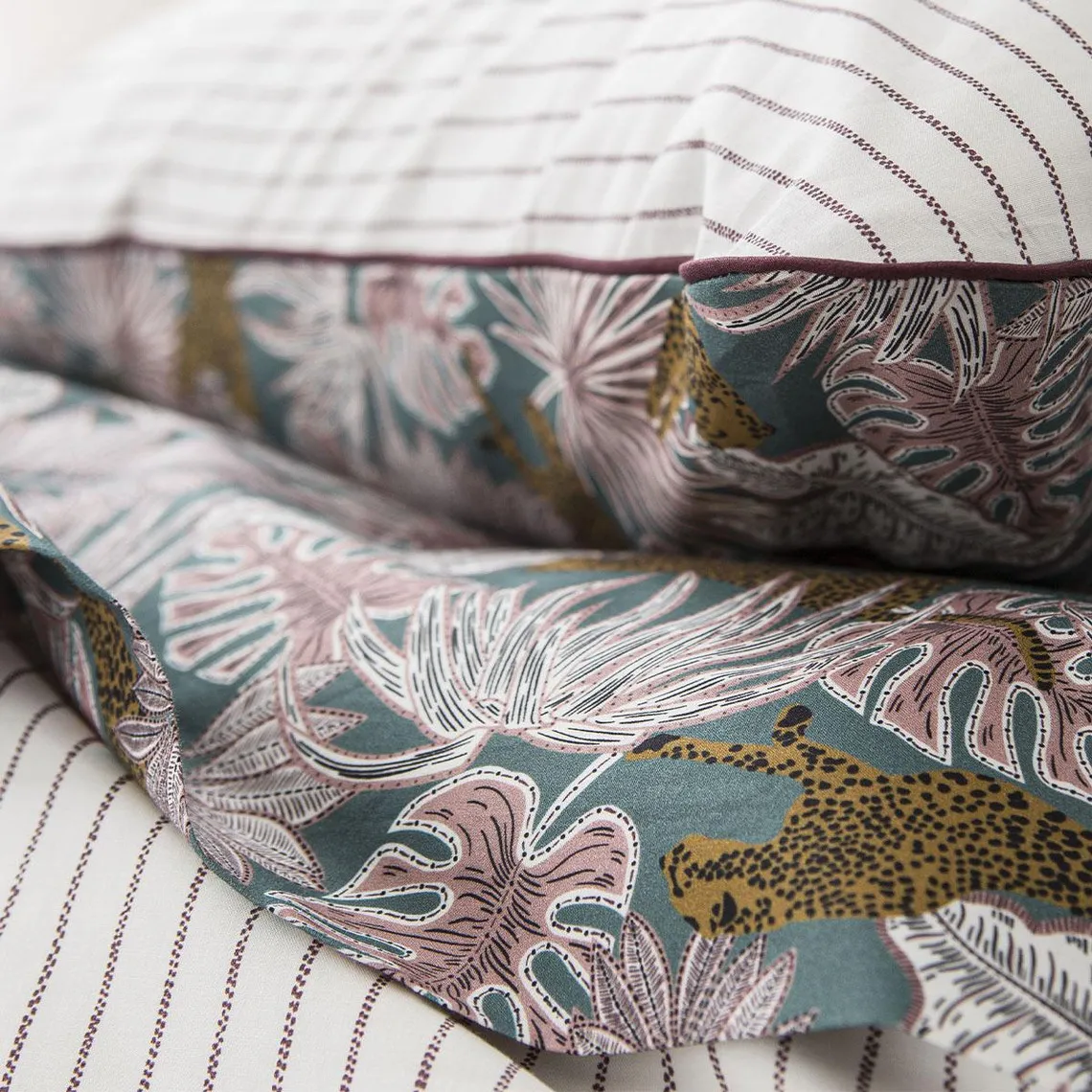 Housse de couette en percale de coton Luxuria | 3 Suisses