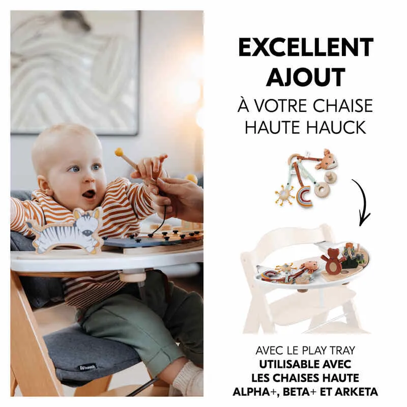 Jouet en bois pour chaise haute Hauck Play Catching S Fox