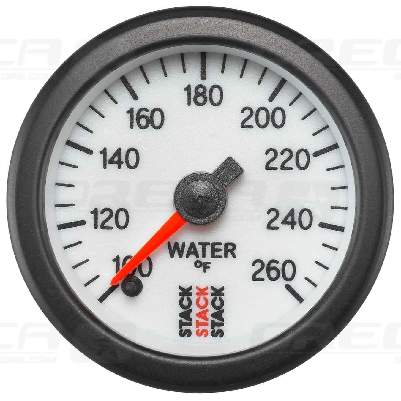 Manomètre température eau 100-260°F 52mm Blanc Électrique, moteur pas à pas STACK 726ST3358